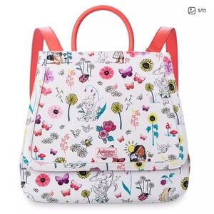 TOGETHER ‼️Disney Animator's Backpack - White with Colorful Floral